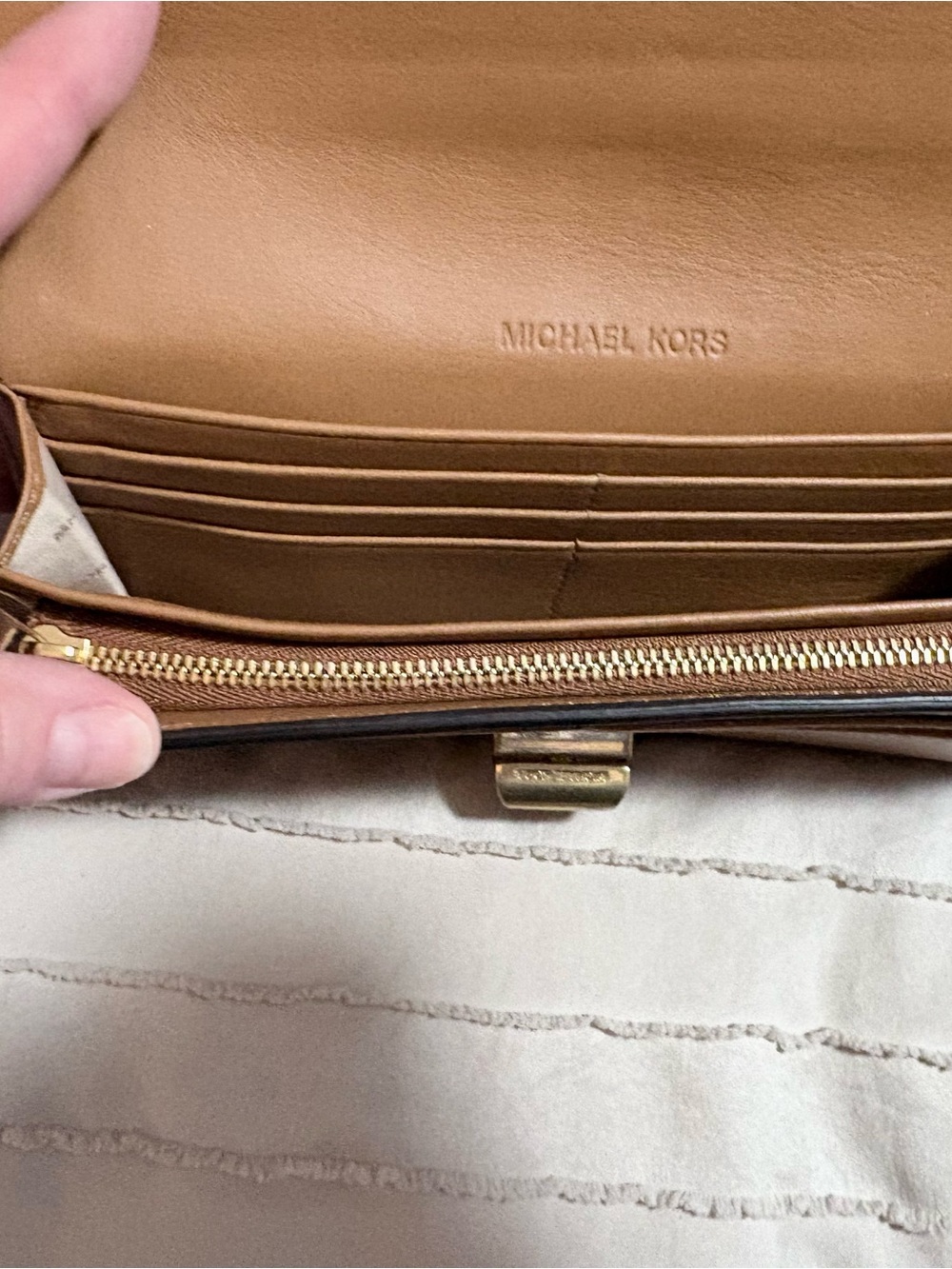 Michael Kors Rivington Stud Wallet - Picture 7 of 11
